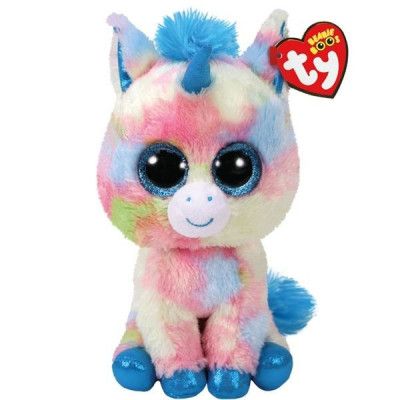 TY - Beanie Boos - Blitz Blå Enhörning 15 cm