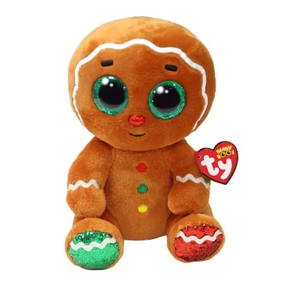 TY Beanie Boos Christmas Crumble Pepparkaka Reg - TY -  Leksaksaffären