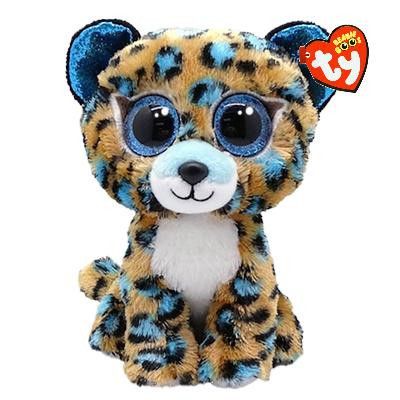 TY Beanie Boos Cobalt Blå leopard reg - TY -  Leksaksaffären