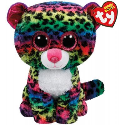 TY Beanie Boos Dotty Flerfärgad leopard M