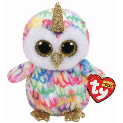 Ty - Beanie Boos - Enchanted Uggla med horn 15 cm
