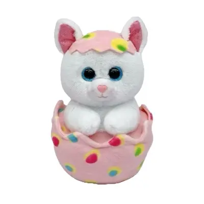 TY Beanie Boos Giggles Katt i ägg reg - TY -  Leksaksaffären