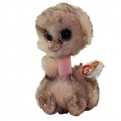 TY Beanie Boos HENNA Struts Rosa/brun reg