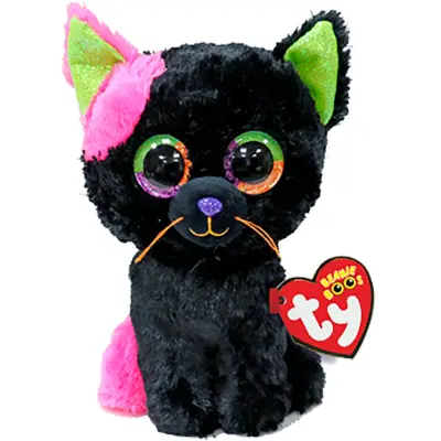 TY Beanie Boos Licorice Svart Katt - TY -  Leksaksaffären