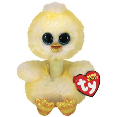 TY Beanie Boos M BENEDICT Kyckling med lång hals