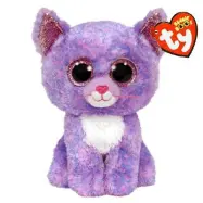 TY Beanie Boos M Cassidy Lavender Katt - TY -  Leksaksaffären