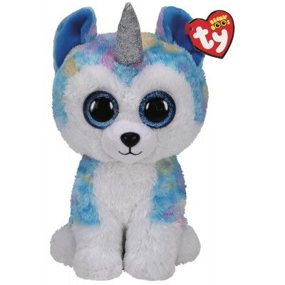 TY Beanie Boos M Helena Husky med horn - TY -  Leksaksaffären