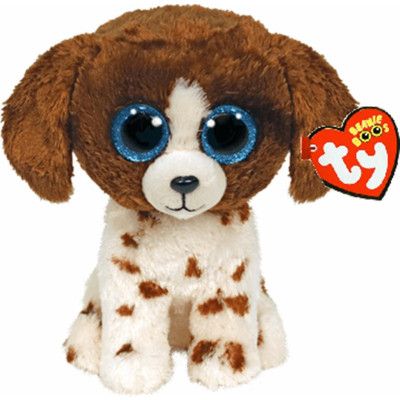 TY Beanie Boos M Muddles Hund - TY -  Leksaksaffären