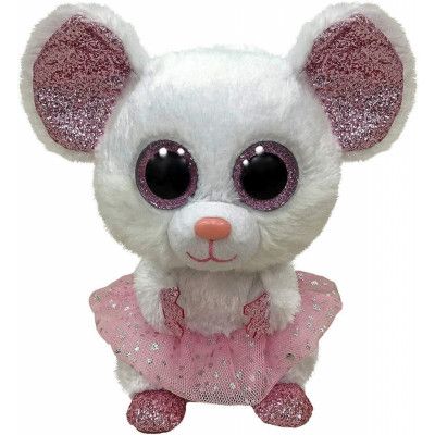 TY Beanie Boos M Nina Mus - TY -  Leksaksaffären