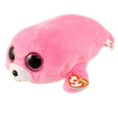 TY Beanie Boos M Pierre Rosa Säl