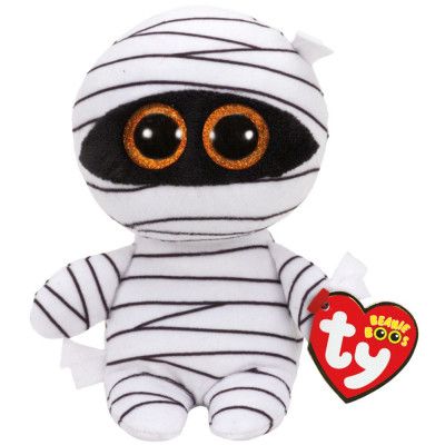 TY Beanie Boos Mummy Vit mumie