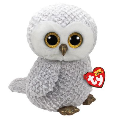 TY Beanie Boos Owlette Vit uggla L
