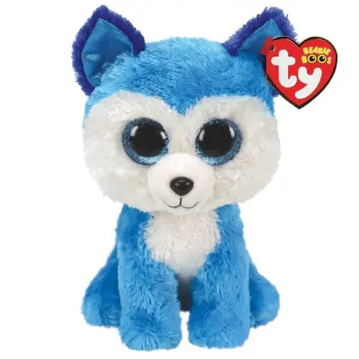 TY Beanie Boos PRINCE Husky Blå reg - TY -  Leksaksaffären