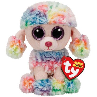 TY Beanie Boos Rainbow Pudel 15 cm