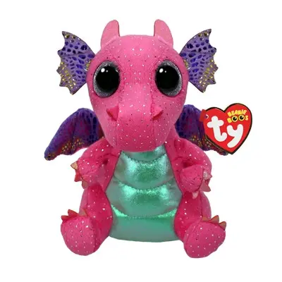 TY Beanie Boos Spitfire Rosa Drake reg - TY -  Leksaksaffären