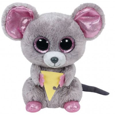 TY Beanie Boos Squeaker Mus med ost
