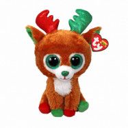 TY Beanie Boos Tinseltoes Brun Ren