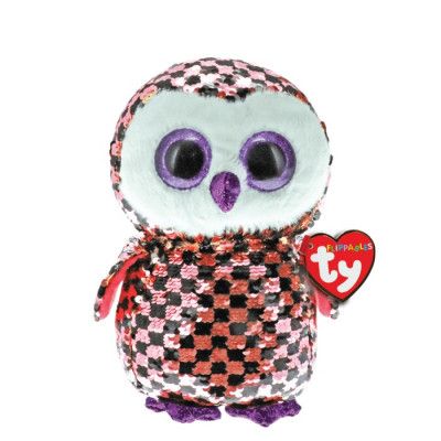 TY Flippables Uggla 15 cm (Checks)
