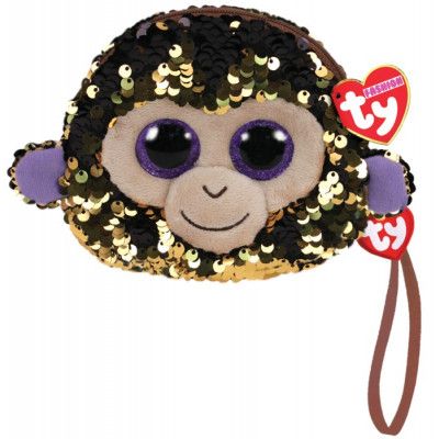 TY Flippables Fashion Wristlet Coconut
