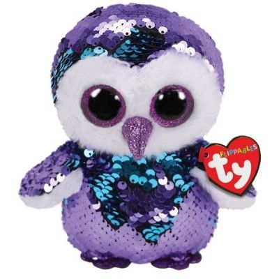 TY - Flippables - Moonlight Owl 15 cm