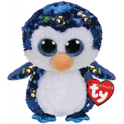 TY - Flippables - Payton Penguin 23 cm