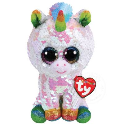 TY Flippables PIXY Vit Enhörning reg
