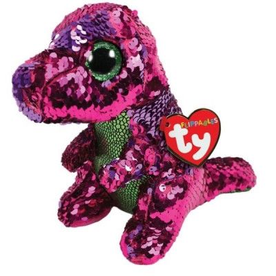 TY Flippables Stompy Dinosaur 15 cm