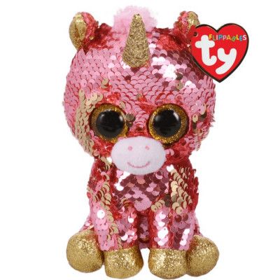 TY Flippables Sunset Enhörning 15 cm