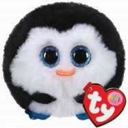 TY Gosedjur Waddles Pingvin Puffies 25 cm