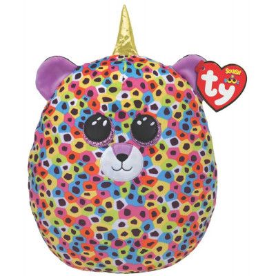 TY Squish a Boos GISELLE Leopard