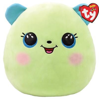 TY Squishy Beanies Clover Grön Björn 35cm