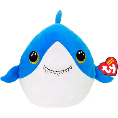 TY Squishy Beanies Finsley Haj 25cm - TY -  Leksaksaffären