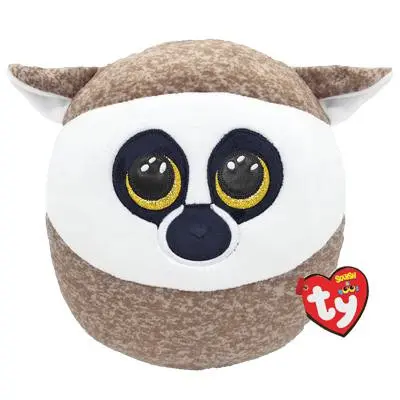 TY Squishy Beanies Linus Lemur 35cm - TY -  Leksaksaffären
