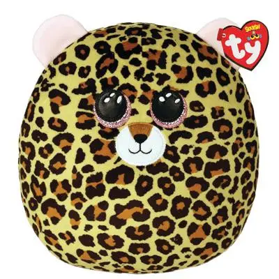 TY Squishy Beanies Livvie Leopard 35cm