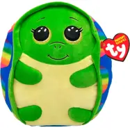 TY Squishy Beanies Shrugs Rainbow Turtle 35cm - TY -  Leksaksaffären