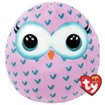 TY Squishy Beanies Winks Uggla 35cm