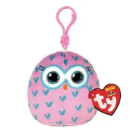 TY Squishy Beanies Winks Uggla Clip - TY -  Leksaksaffären