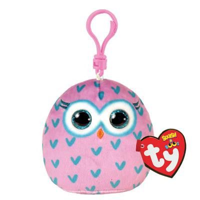 TY Squishy Beanies Winks Uggla Clip - TY -  Leksaksaffären