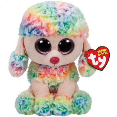 TY Rainbow Pudel 23 cm