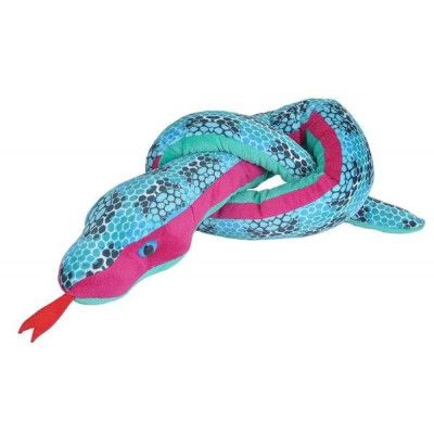 Wild Republic Honeycomb Blue 137cm Turkos/rosa