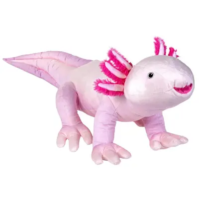 Wild Republic Jumbo Mjukdjur Axolotl - Wild Republic -  Leksaksaffären