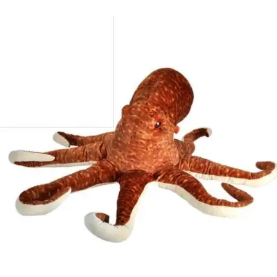 Wild Republic Jumbo Mjukdjur Bläckfisk - Wild Republic -  Leksaksaffären