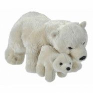 Wild Republic - Mjukisdjur Isbjörn 30 Cm Vit 2 Stycken