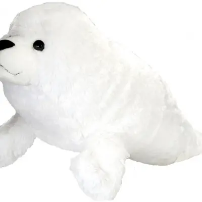 Wild Republic - Mjukisdjur Toy Seal Junior 76 Cm Plush Vit