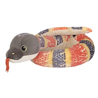 Wild Republic Orm Squishy Brown 137cm - Wild Republic -  Leksaksaffären