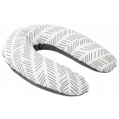 Doomoo Amning-Gravidkudde Large (Melerad Grå)