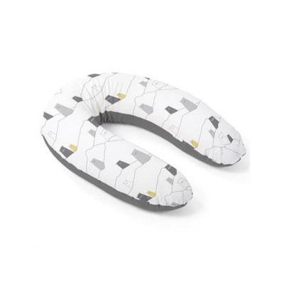 Doomoo gravidkudde, björn grå