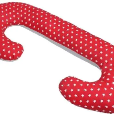 Lulando - Gravidkudde Röd/Grå