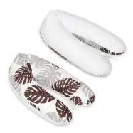 PQP Gravidkudde Rogal - Bruna Blad med Vit Baksida