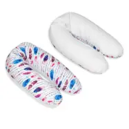 PQP Gravidkudde Rogal - Fjädrar med Vit Baksida